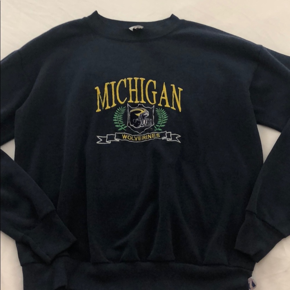 🔥SALE🔥 Vintage Michigan Crew